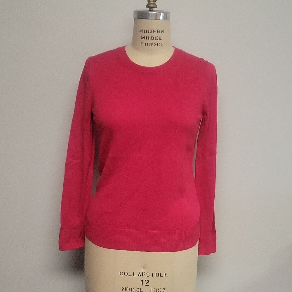 Banana Republic Forever Sweater Fuchsia